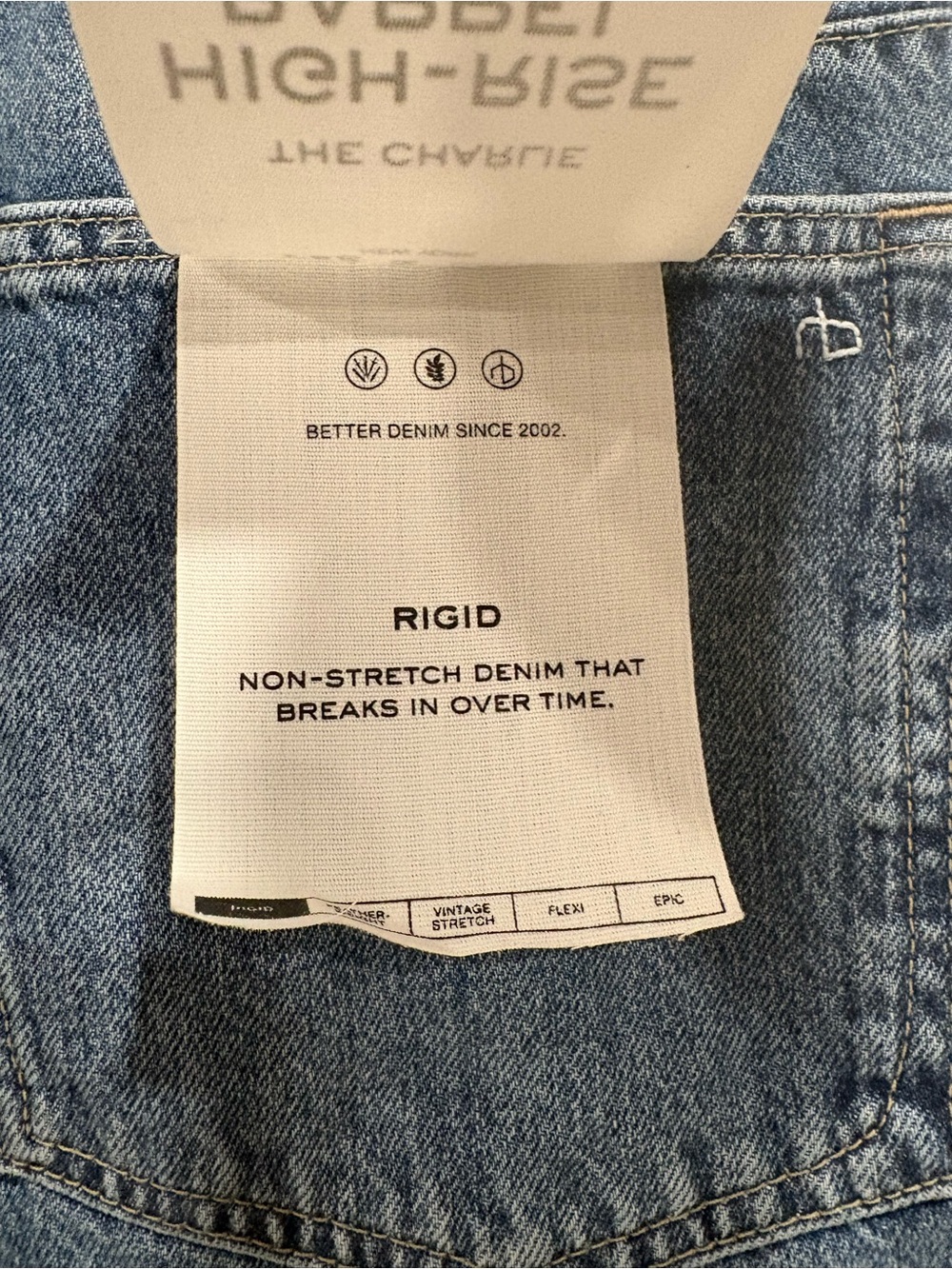 RAG & BONE Charlie Ankle high-rise barrel-leg jeans - Picture 8 of 8
